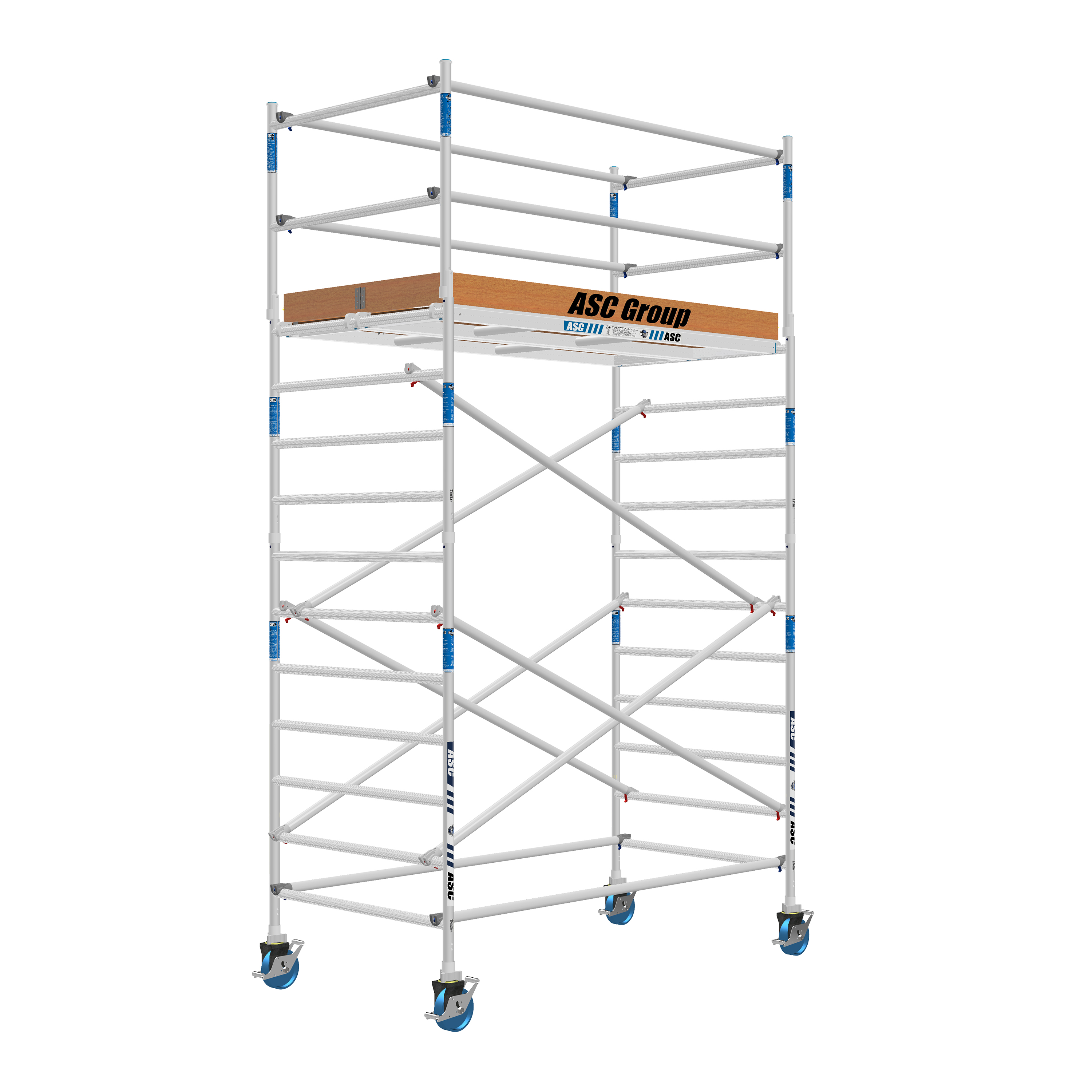 Rolsteiger ASC Standaard Schoren - L250xB135 - 5.20m werkhoogte - Houten platformen